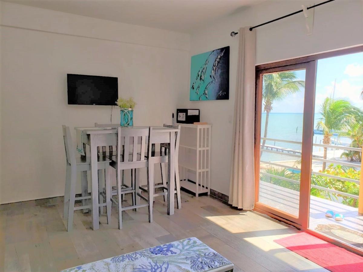 Beach Club Condos At Popeyes Caye Caulker Eksteriør billede